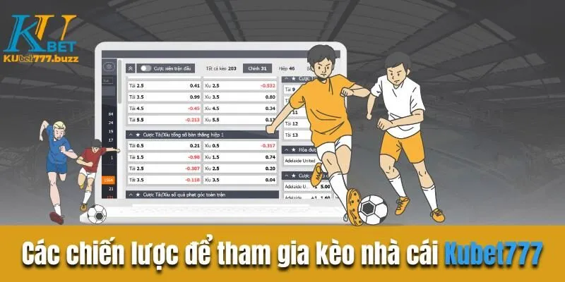 Top 3 kèo nhà cái phổ biến trong cá cược thể thao năm 2024 Các chiến lược cơ bản để tham gia kèo nhà cái tại Kubet777